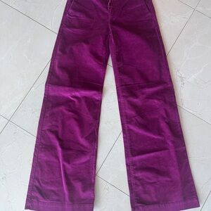 FIVE Paris Purple High waisted pants